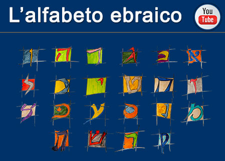 Le lettere dell'alfabeto ebraico